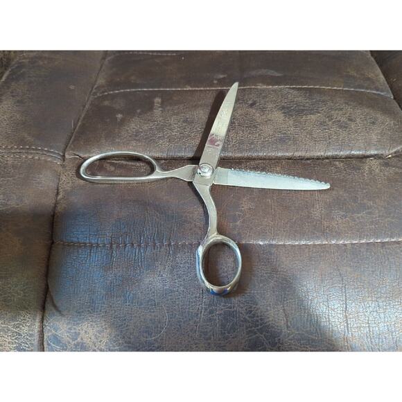 WISS Pinking Shears Sewing Scissors MADE USA PATS 1965443-1970408 1959190 - Picture 4 of 6